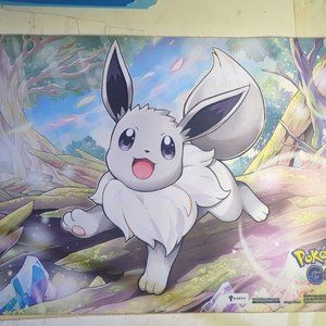 Pokemon‎ Go Radiant Eevee TCG Play Mat Brand New!